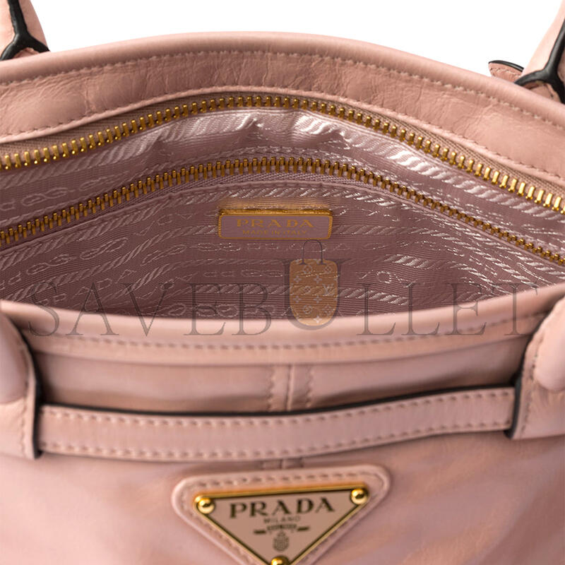 PRADA BONNIE MEDIUM LEATHER HANDBAG 1BA426  (32*15.5*12cm)